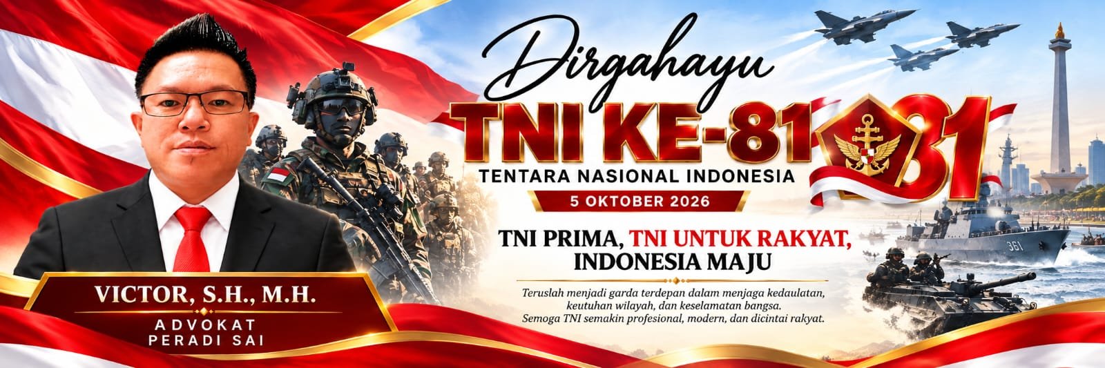 Dirgahayu TNI ke-81